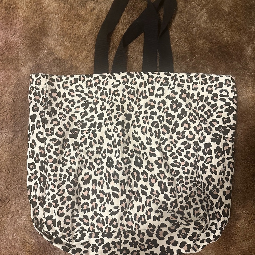 Leopard Print Tote Bag